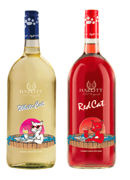 Hazlitt 1852 Vineyards Bramble Berry, Red Cat or White Cat Finger Lakes