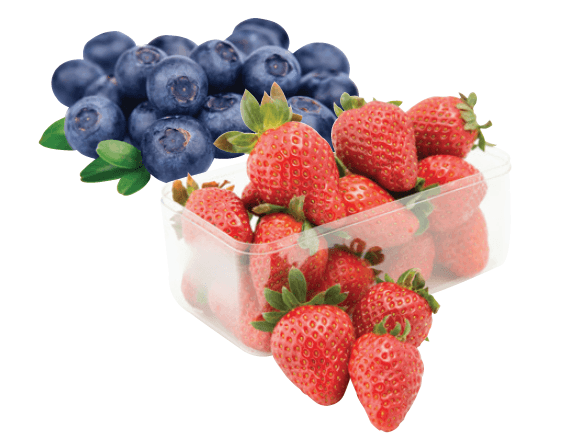 None Berry-Licious! pint Blueberries or 16 oz. Strawberries