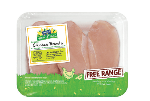 Perdue Harvestland Boneless, Free Range Chicken Breast