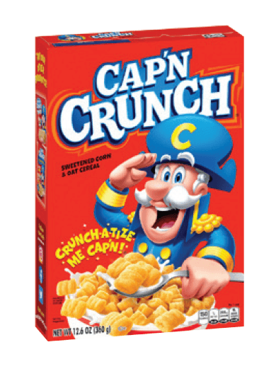 Quaker Cereal 10.3-12.6 oz. Cap’n Crunch