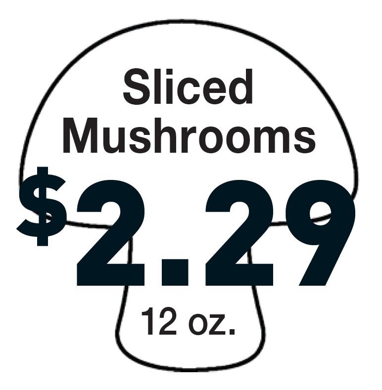 None Sliced Mushrooms