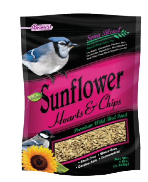 Brown's Premium Wild Bird Food Sunflower Hearts & Chips