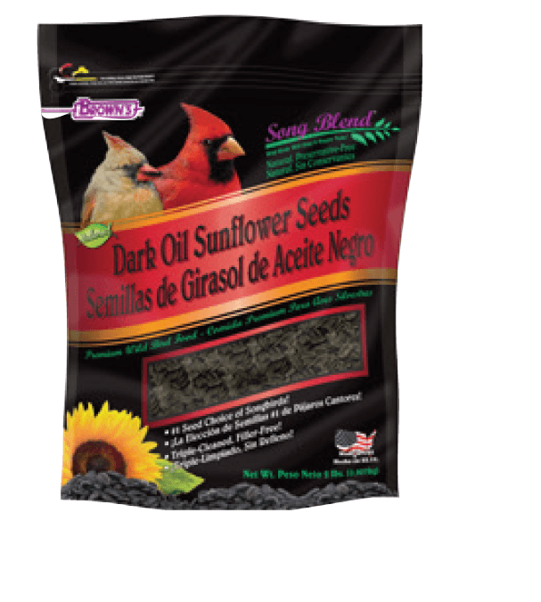 Brown's Premium Wild Bird Food Dark Oil Sunflower Seeds