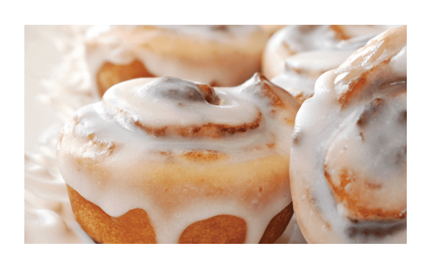 None Iced Cinnamon Buns